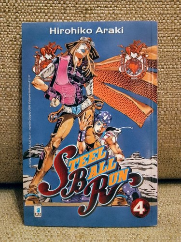 Steel ball run star - ball,