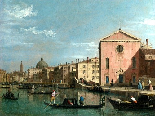 Quadro canaletto canale grande - canaletto,