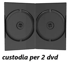 5 CUSTODIE DVD DOPPIE NERE