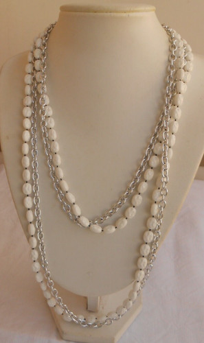 Lunga doppia collana sarah - lunga,