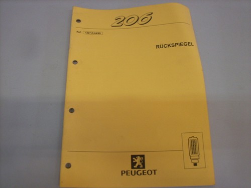Manuale officina peugeot - manuale, 206
