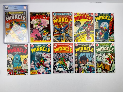 Mister miracle cgc 5 - mister, 8