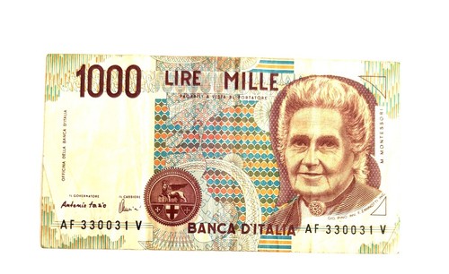 Mille lire montessori - mille,