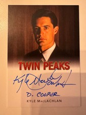 Twin Peaks Log Lady Chronicles - Autografo Doppio Autografo Iscrizione Schizzo