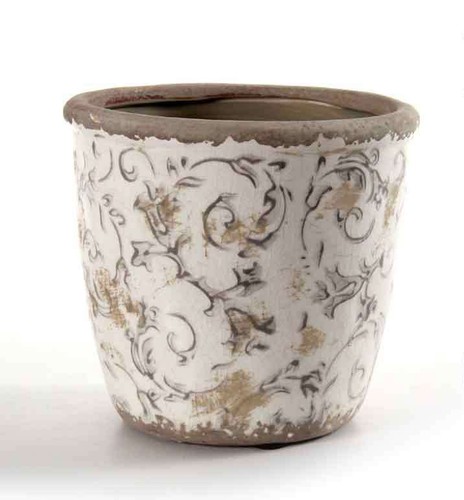 Vaso tondo ceramica - vaso, in