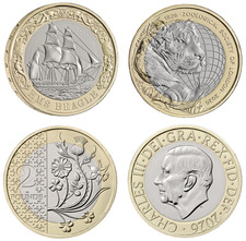 2026 £ 2 monete da due