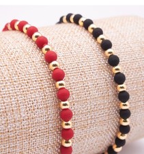 Dúo pulseras combinadas oro - dúo,