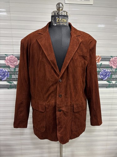 Blazer uomo scamosciato