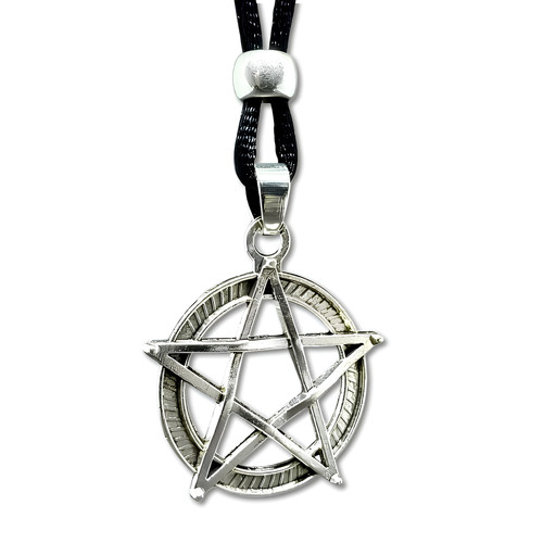 Collana pendente pentacolo - collana,