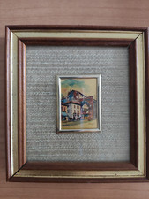 Cromolitografia d'arte realizzate con torchio a mano su foglia d'oro 23 KT - 3