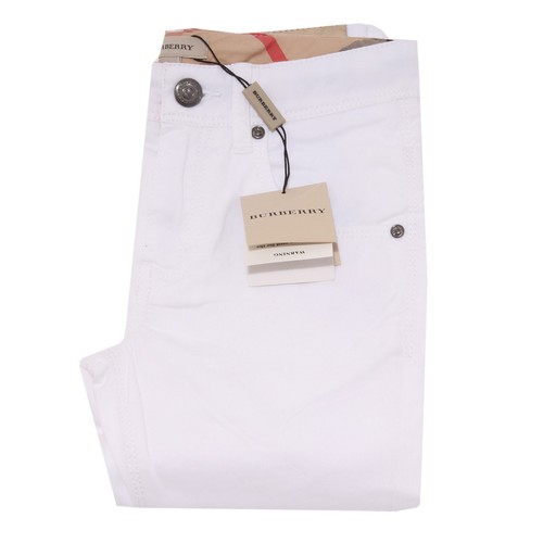 9652o pantaloni bimba bianco - ,