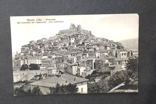 Monte celio panorama - celio-, dal