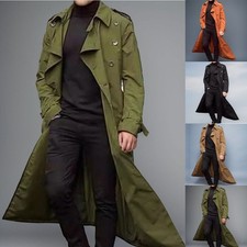 Trench cappotto uomo casual