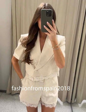 ZARA NUOVO BLAZER DONNA CORTO