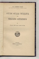 Studi sulle nullità del