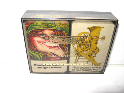 Carte gioco stereo vintage - stereo,