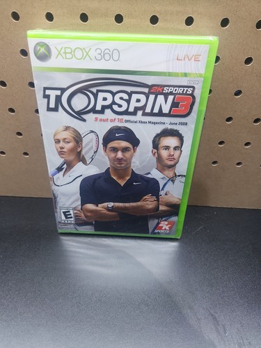 Top spin microsoft xbox - 3, (microsoft