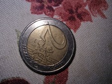 moneta da €2 euro due euro Eypo Grecia Rara senza  " s " conio 2002