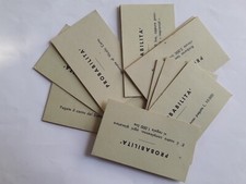 MONOPOLI  Gioco di società Parker Brothers pezzi di ricambio PROBABILITA'