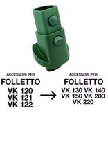 ADATTATORE PER FOLLETTO VK 121  122 VK 120 INVERSO ELETTRIFICATO AD12 ORIGINALE 