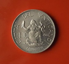 10 LIRE 1961 VATICANO [RN059]