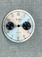 HANHART crono 2 contatori vintage 30mm per Cal. Valjoux 23