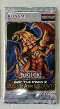 YU-GI-OH BATTLE PACK 2 GUERRA DEI GIGANTI  1° edizione BUSTINA  5 CARDS  KONAMI