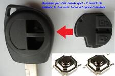 TASTO COVER CHIAVE GUSCIO OPEL AGILA FIAT SEDICI SUZUKI JIMNY + 2MICRO SWITCH