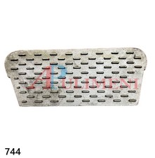 PIASTRA PEDANA ALLUMINIO