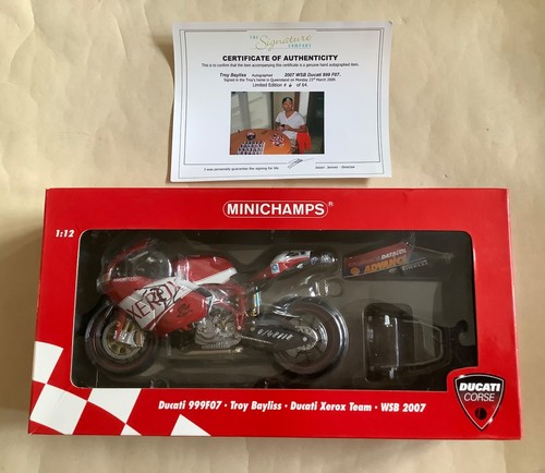 Minichamps firmato ducati - firmato, 1:12
