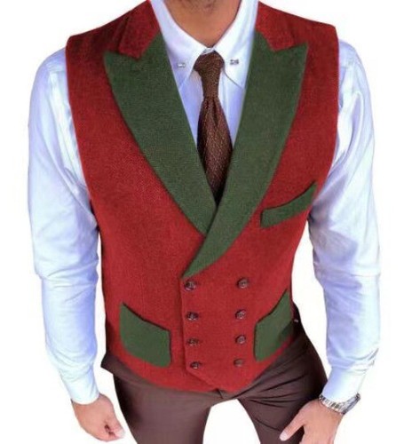 Gilet doppiopetto uomo stile