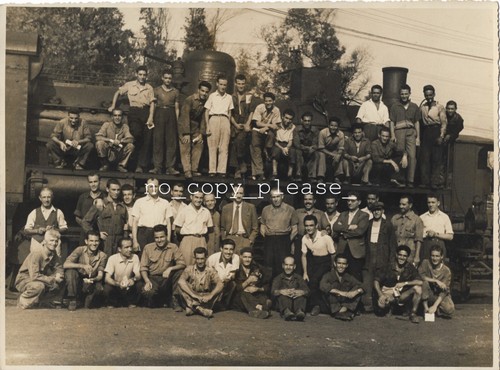 Fotografia locomotiva vapore - a,