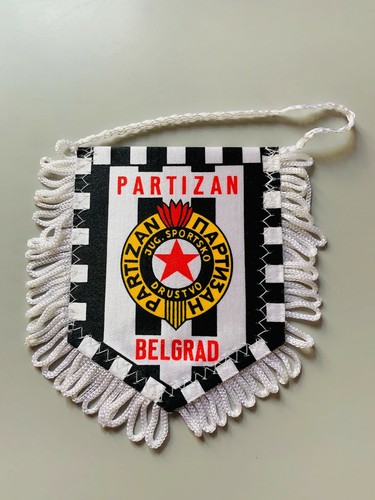 Partizan belgrad fanion - partizan,