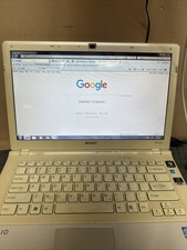 SONY VAIO PERSONAL COMPUTER PORTATILE PCG61411L bianco Windows 7 con custodia funzionante