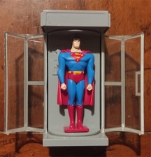 1999 DC Comics Super Heroes Jack in the Box Happy Meal Toy Superman mc Donalds