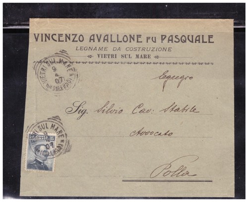 Busta intestata vietri sul - busta,