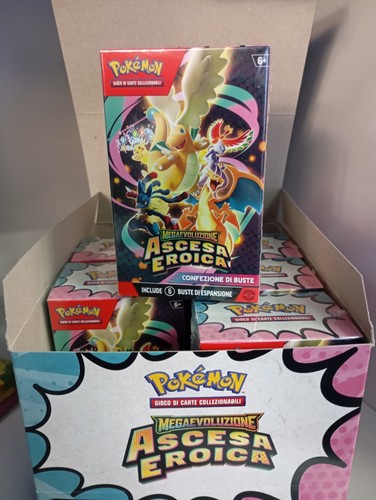 Box display pokemon tcg ascesa - pokemon,