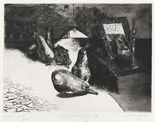 RUFFINI GIULIO  "N. M. IN CAMPAGNA" - ACQUAFORTE 1971-GRAFICA   BAGNACAVALLO