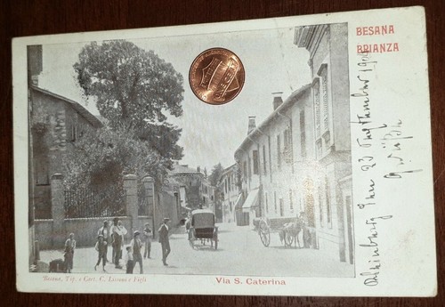 Cartolina epoca paesagitalia - cartolina, d'epoca