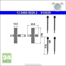 Kit accessori pastiglie freno ATE Anteriore per ALFA ROMEO GIULIETTA ALFETTA GT