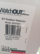 RK315DT Risco rilevatore esterno nuovo DHL o FedE