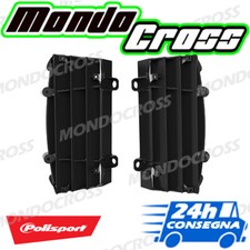 Griglie protezione radiatori Nero KTM 250 SX F 2017 (17)