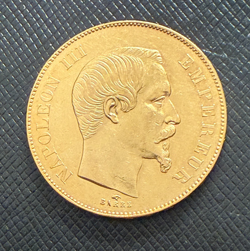 Francia 1855 oro - a,