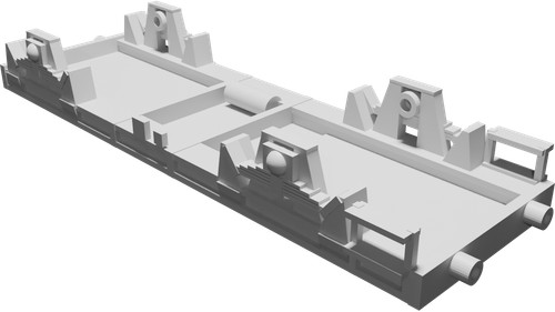 Chassis vagone ferroviario per - chassis,