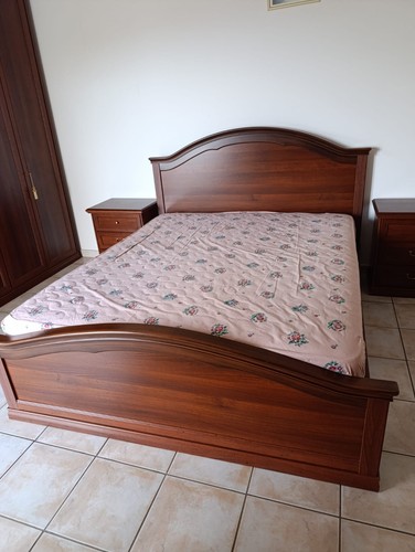 Letto matrimoniale legno - letto, in
