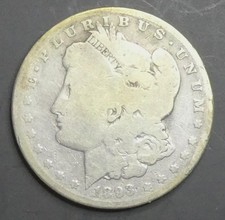 1893 O  Morgan Silver Dollar