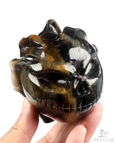 Scultura teschio cristallo