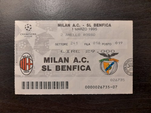 Biglietto milan benfica - biglietto,