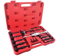 Kit estrattore per cuscinetti interni martello scorrevole set rimozione 16 pezzi