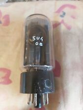 VALVOLA 5U4GB  RETTIFICATRICE USATA TESTATA CON PROVAVALVOLE OTTIMA EMISSIONE.